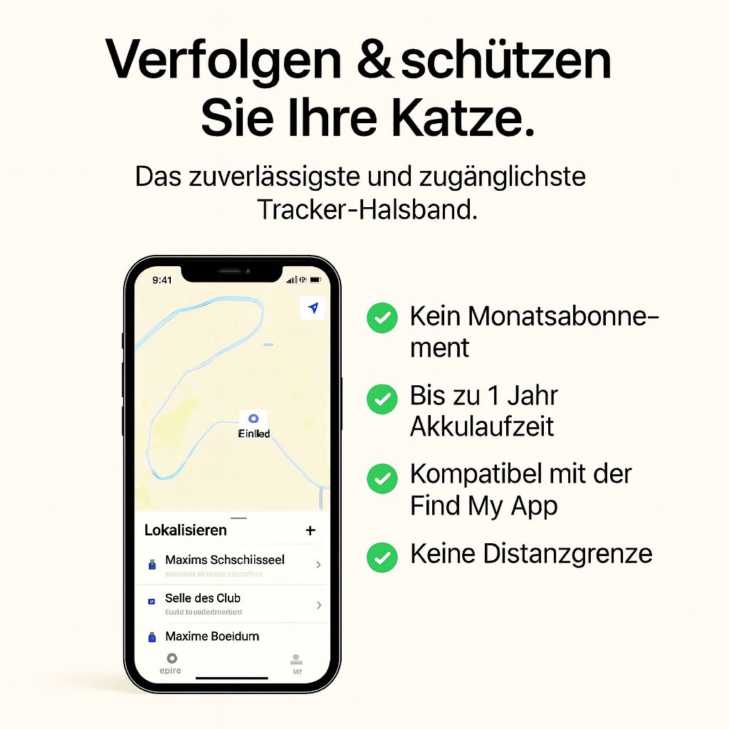 Félis – Intelligentes Tracker-Halsband