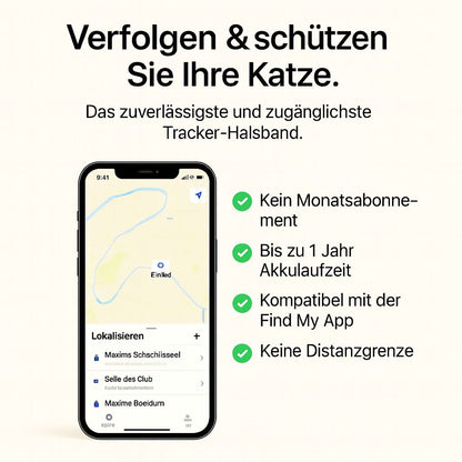 Félis – Intelligentes Tracker-Halsband