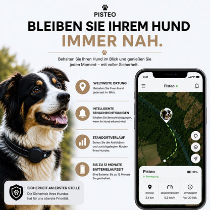 Pisteo – Intelligentes Hundehalsband