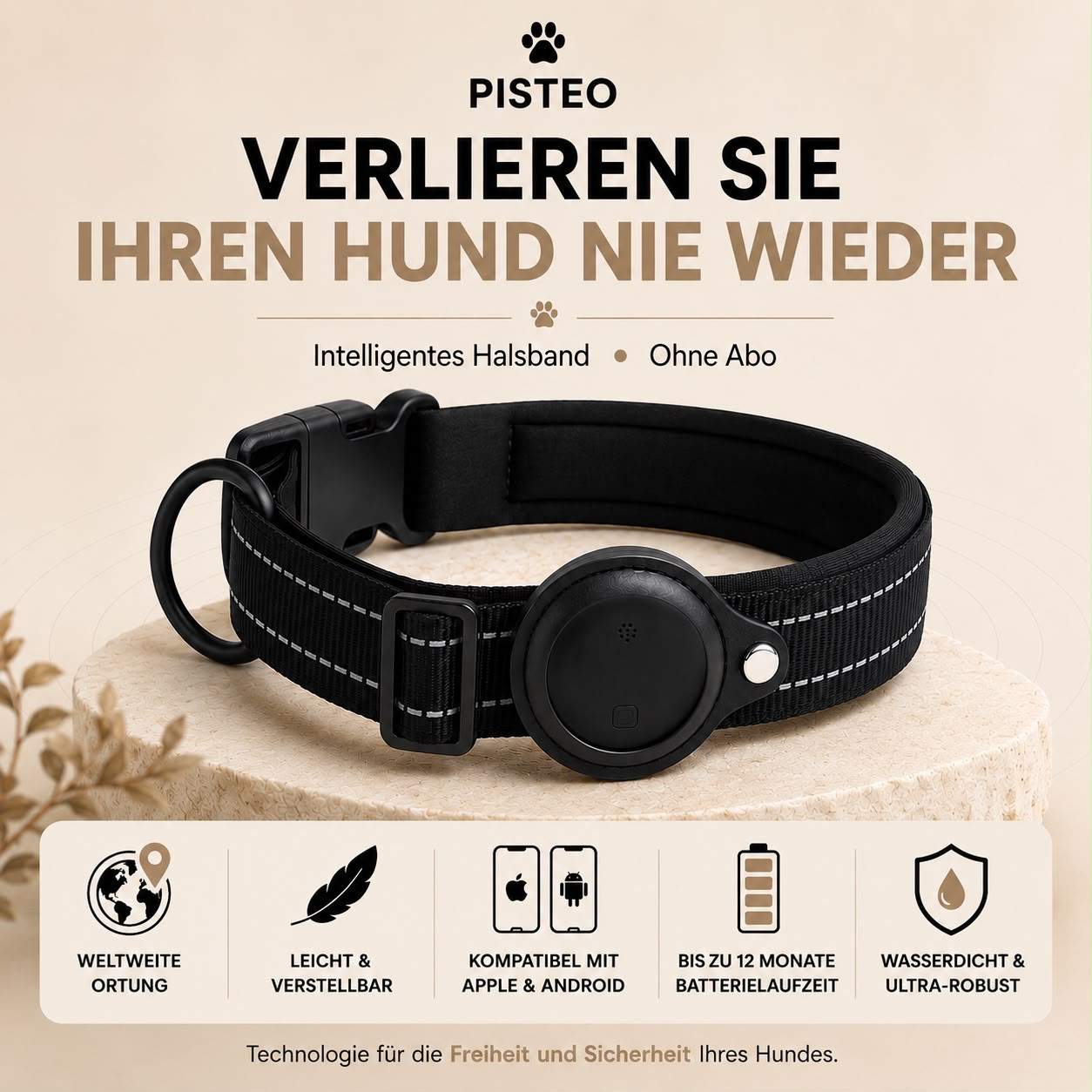 Pisteo – Intelligentes Hundehalsband