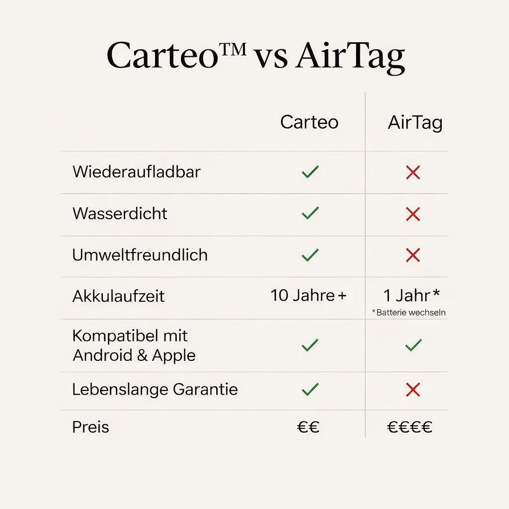 Carteo™️ – Smarter Karten-Tracker