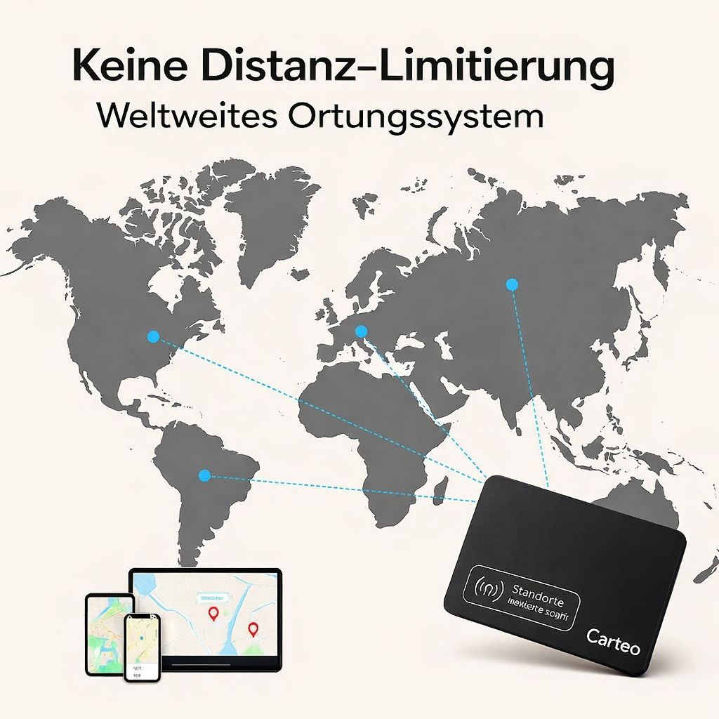 Carteo™️ – Smarter Karten-Tracker